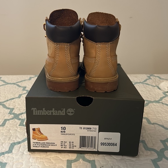 Timberland Premium Waterproof Boot Wheat Nubuck - Picture 4 of 5